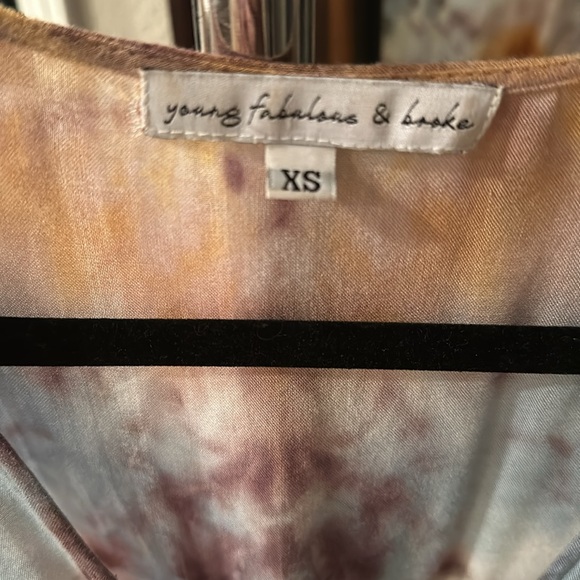 Young Fabulous and Broke Tie dye desss - Picture 3 of 6